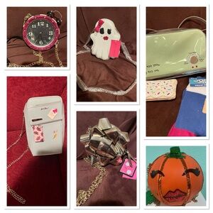 Each for sale in my closet Betsey Johnson kitsch crossbody purses